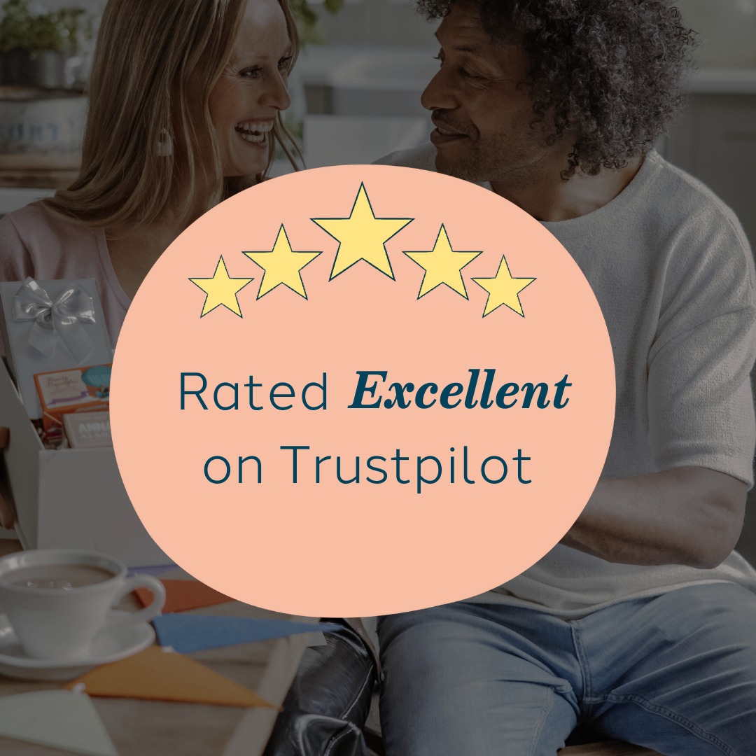 Stars with text 'Rated Excellent on TrustPilot'